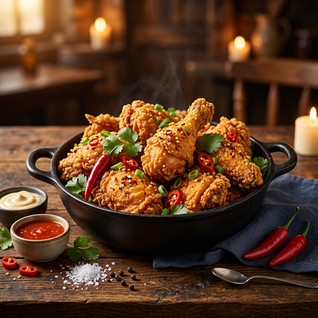 황금가마솥통닭 (Golden Cauldron)