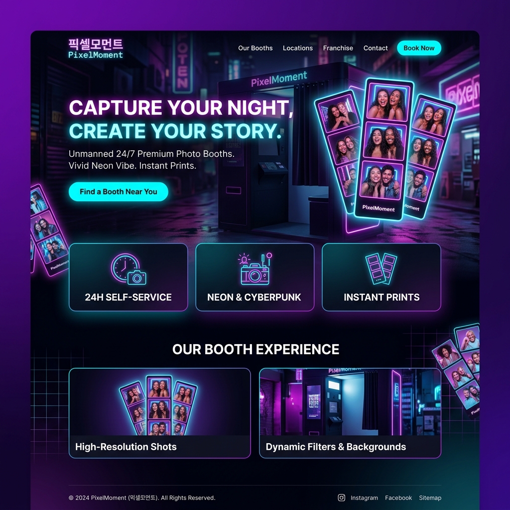 픽셀모먼트 (PixelMoment) 레이아웃 프리뷰